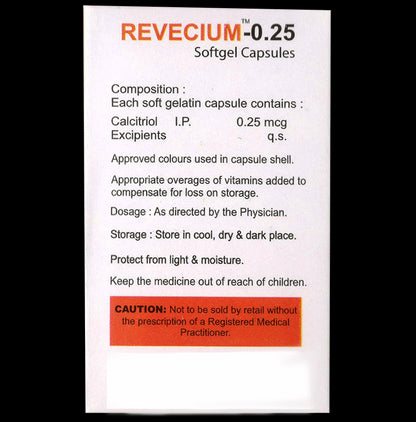 Revecium 0.25 Softgel Capsule
