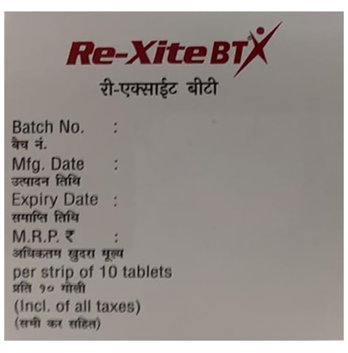 Re-Xite BT Sublingual tablet