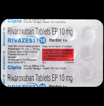 Rivazest 10mg Tablet