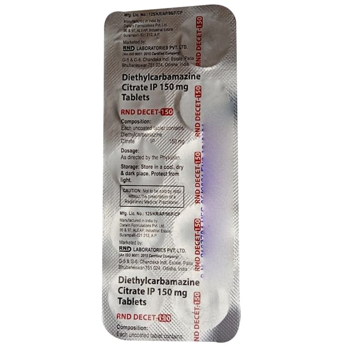 RND Decet 150 Tablet - Classic Derma