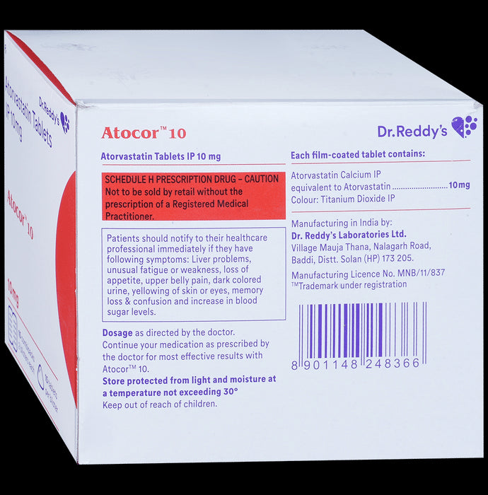 Atocor 10 Tablet