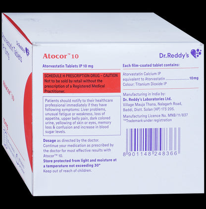 Atocor 10 Tablet