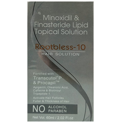 Rootbless 10% Lotion No Alcohol Paraben - Classic Derma