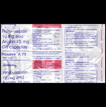 Rosave A 75 Capsule