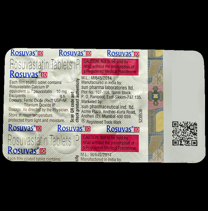 Rosuvas 10 Tablet