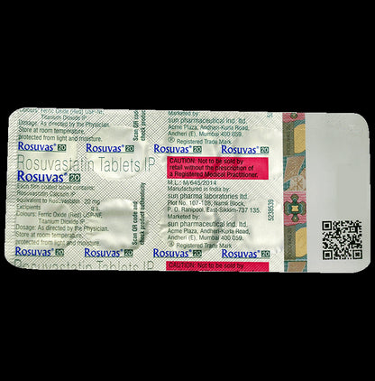 Rosuvas 20 Tablet