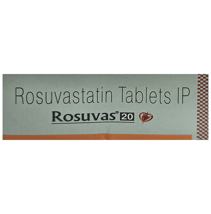 Rosuvas 20 Tablet