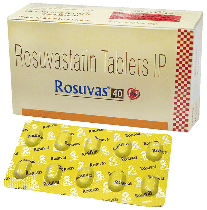 Rosuvas 40 Tablet - Classic Derma