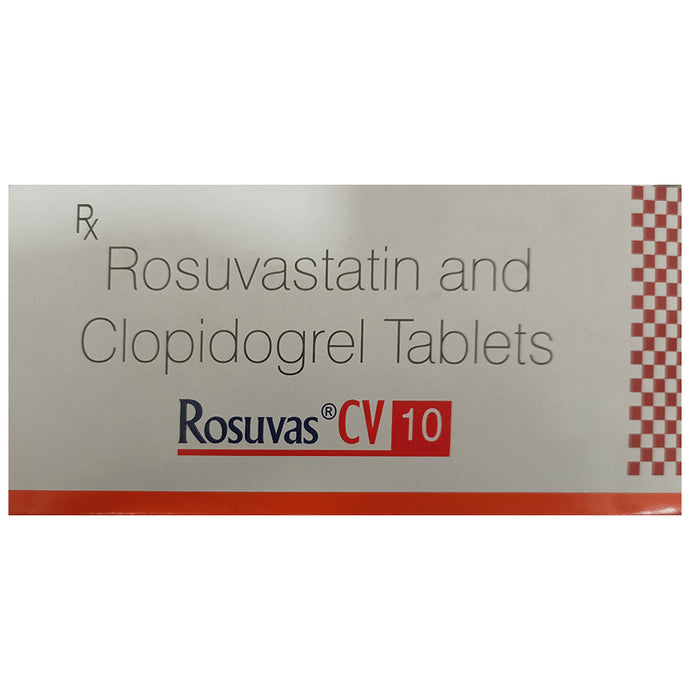 Rosuvas CV 10 Tablet - Classic Derma