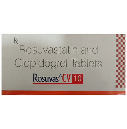 Rosuvas CV 10 Tablet - Classic Derma
