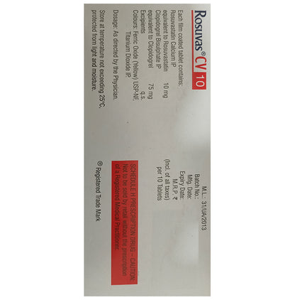 Rosuvas CV 10 Tablet