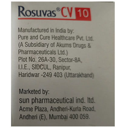 Rosuvas CV 10 Tablet