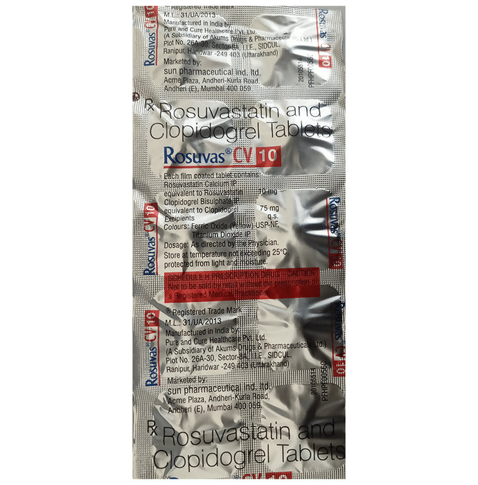 Rosuvas CV 10 Tablet