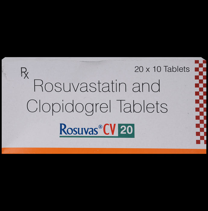 Rosuvas CV 20mg/75mg Tablet