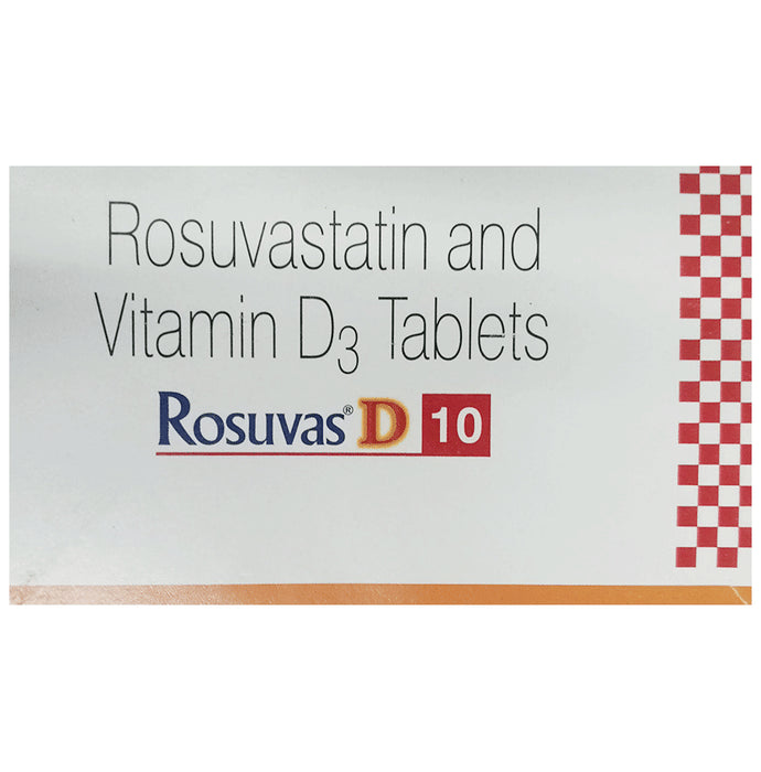 Rosuvas D 10 Tablet - Classic Derma