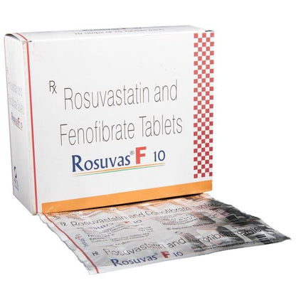 Rosuvas F 10 Tablet - Classic Derma