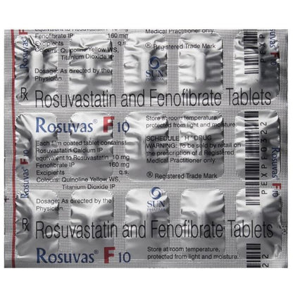 Rosuvas F 10 Tablet