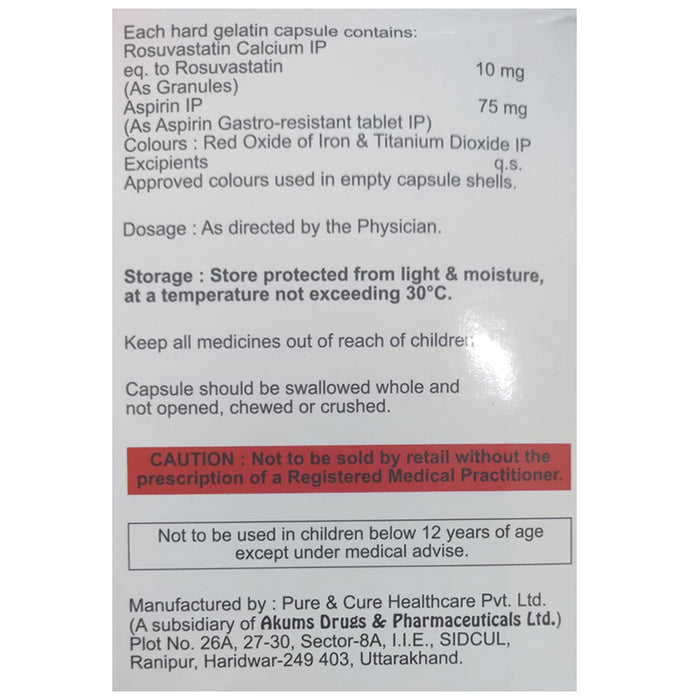 Rosycap-ASP 10/75 Capsule