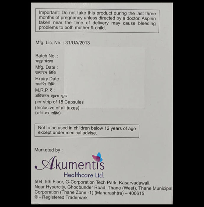 Rosycap-Gold 20/75 Capsule