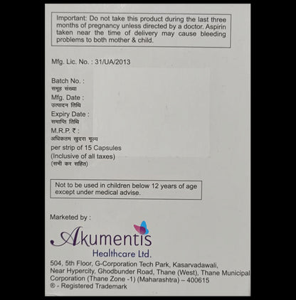 Rosycap-Gold 20/75 Capsule