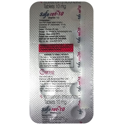 Saferet 10 Tablet