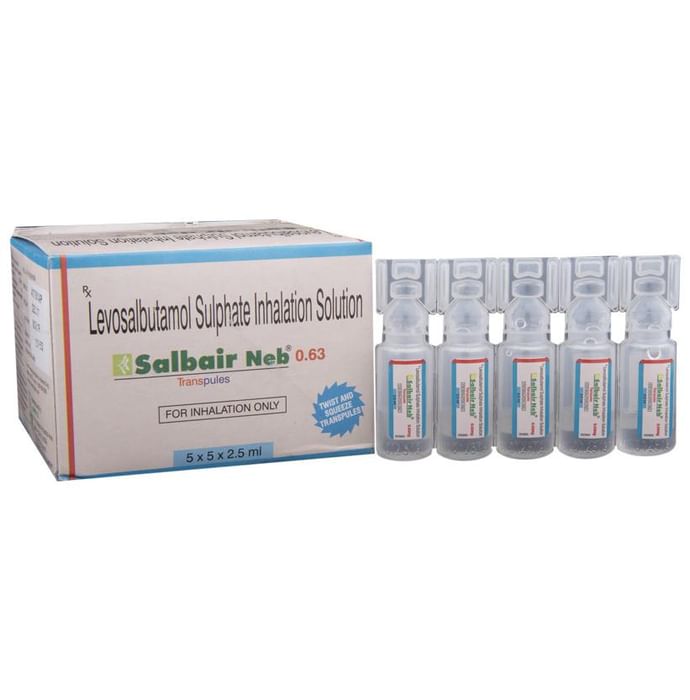 Salbair Neb 0.63 Transpules - Classic Derma