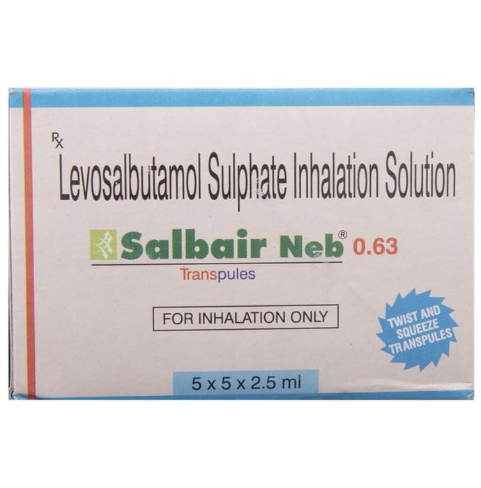 Salbair Neb 0.63 Transpules