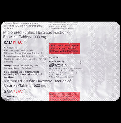Samflav 900mg/100mg Tablet