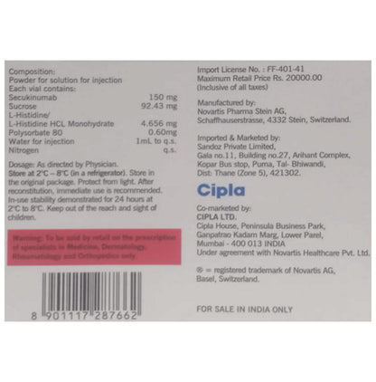 Scapho 150mg Injection