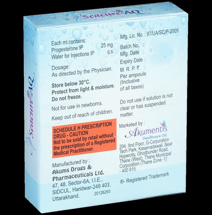 Seacure-AQ 25mg Injection