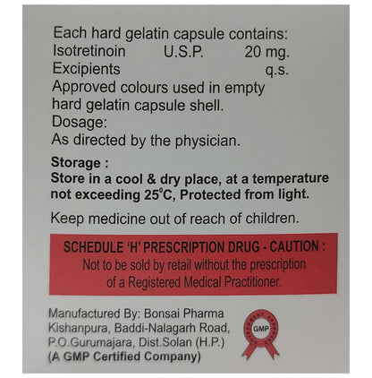 Seboret 20mg Capsule