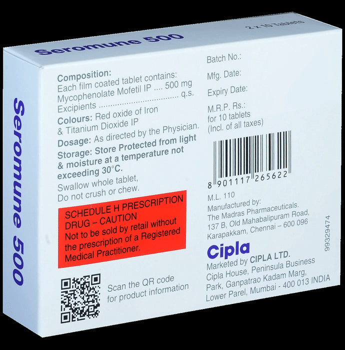 Seromune 500 Tablet