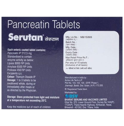 Serutan 212.5mg Tablet
