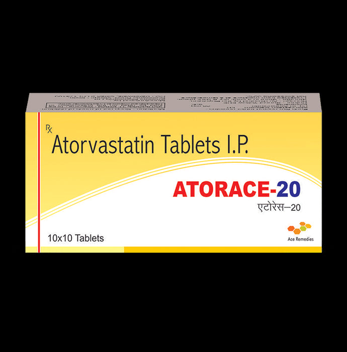 Atorace 20 Tablet - Classic Derma