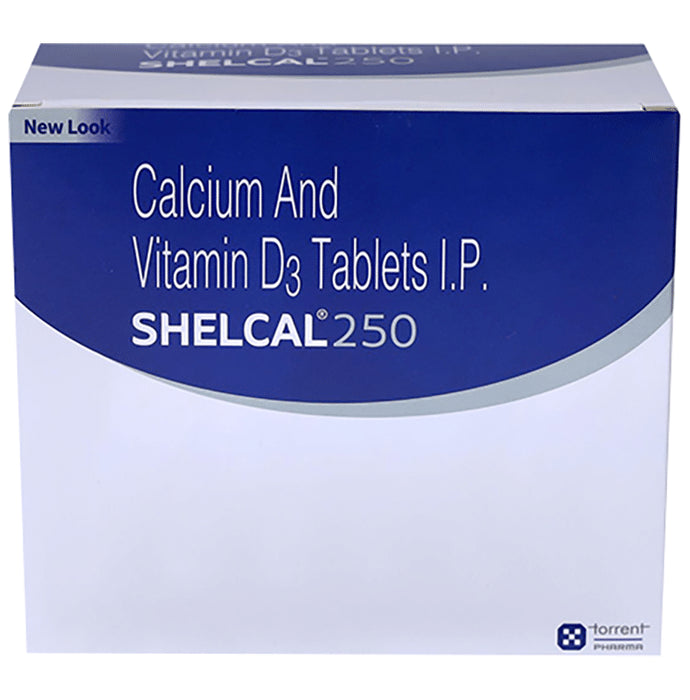 Shelcal -250 Tablet - Classic Derma