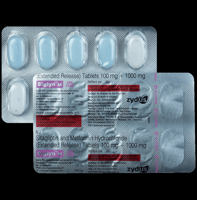 Siglyn M 100/1000 Tablet ER - Classic Derma