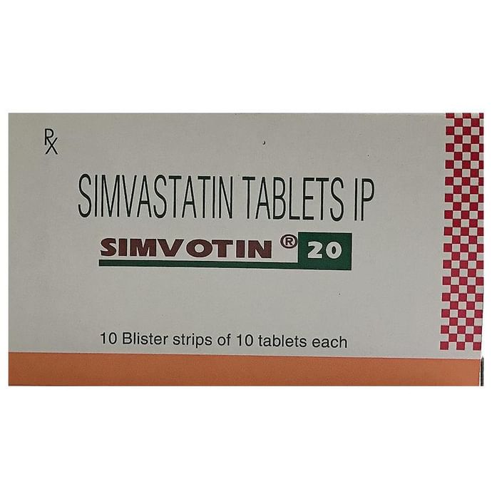 Simvotin 20 Tablet - Classic Derma