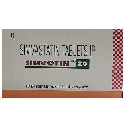 Simvotin 20 Tablet - Classic Derma