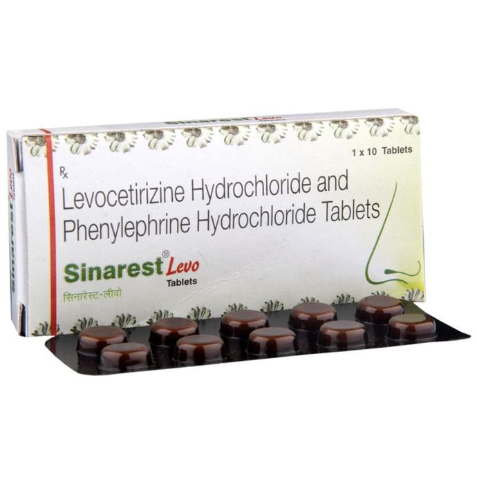 Buy Sinarest Levo Tablet Online | Classic Derma