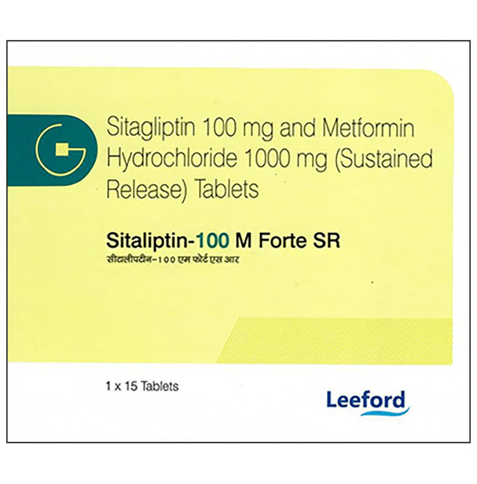 Sitaliptin-100 M Forte SR Tablet - Classic Derma
