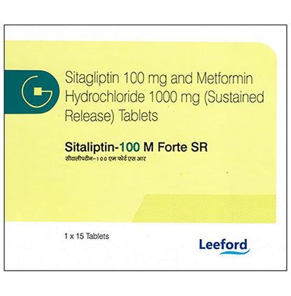 Sitaliptin-100 M Forte SR Tablet - Classic Derma