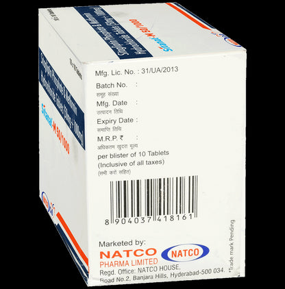 Sitanat M 50mg/1000mg Tablet