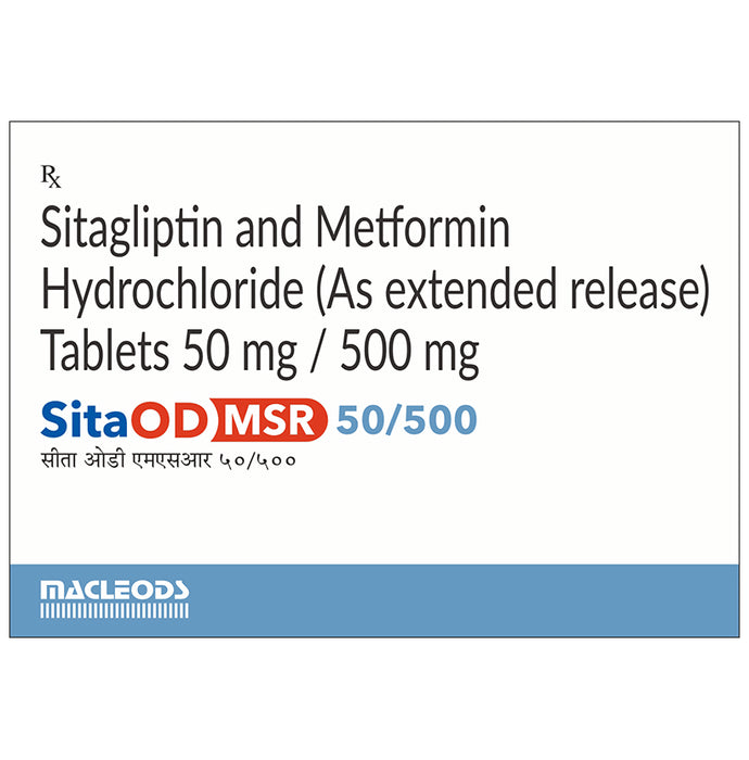 SitaOD MSR 50/500 Tablet - Classic Derma