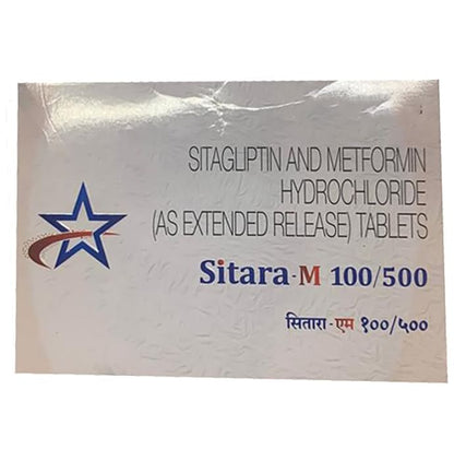 Sitara-M 100/500 Tablet ER - Classic Derma