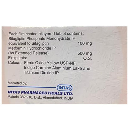 Sitara-M 100/500 Tablet ER