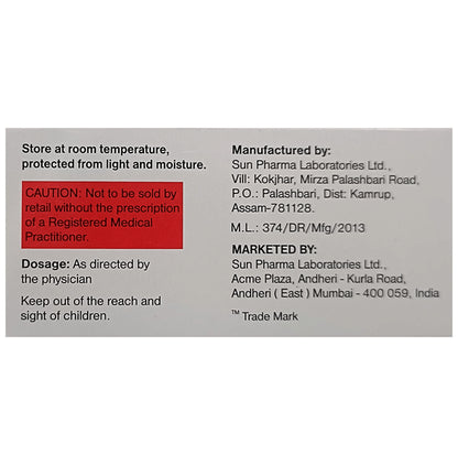 Sitared 100mg Tablet