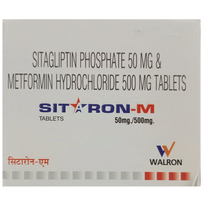 Sitaron-M 50mg/500mg Tablet - Classic Derma