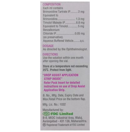 Iotim B Ophthalmic Solution