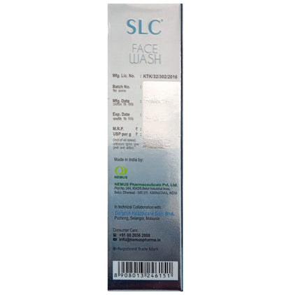 SLC Face Wash Paraben Free