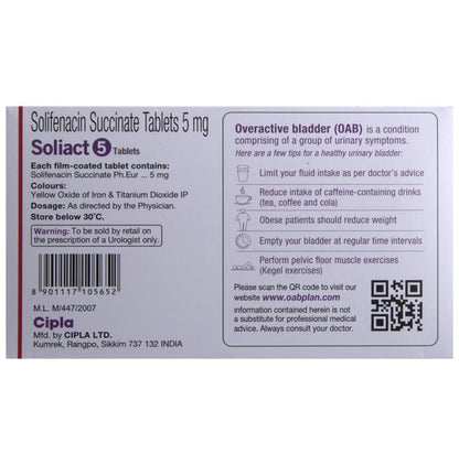 Soliact 5 Tablet